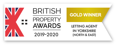 2019-2020 Regional Gold Winner Letting Agent in Yorkshire (North & East)