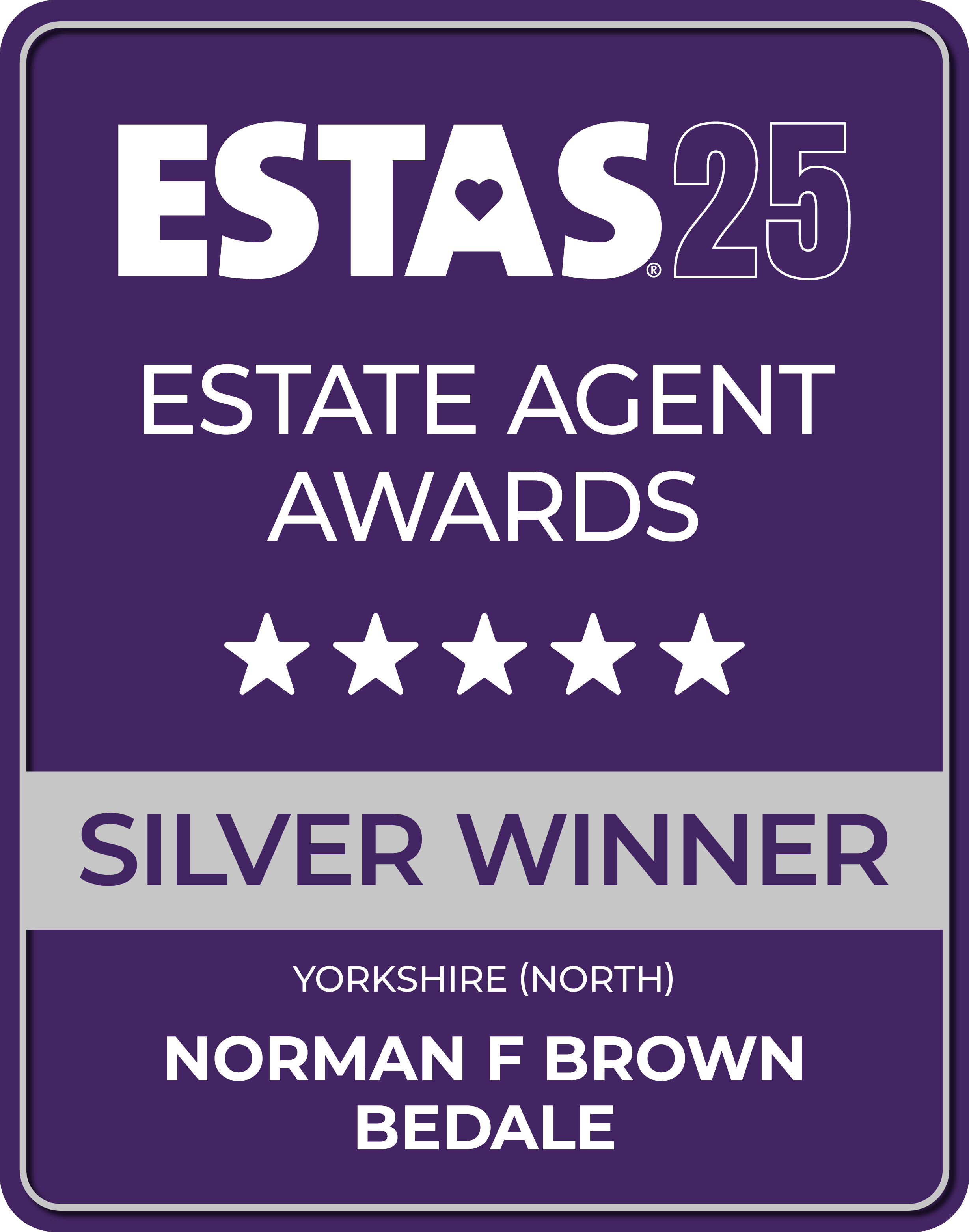 estate agent award 2025 Bedale