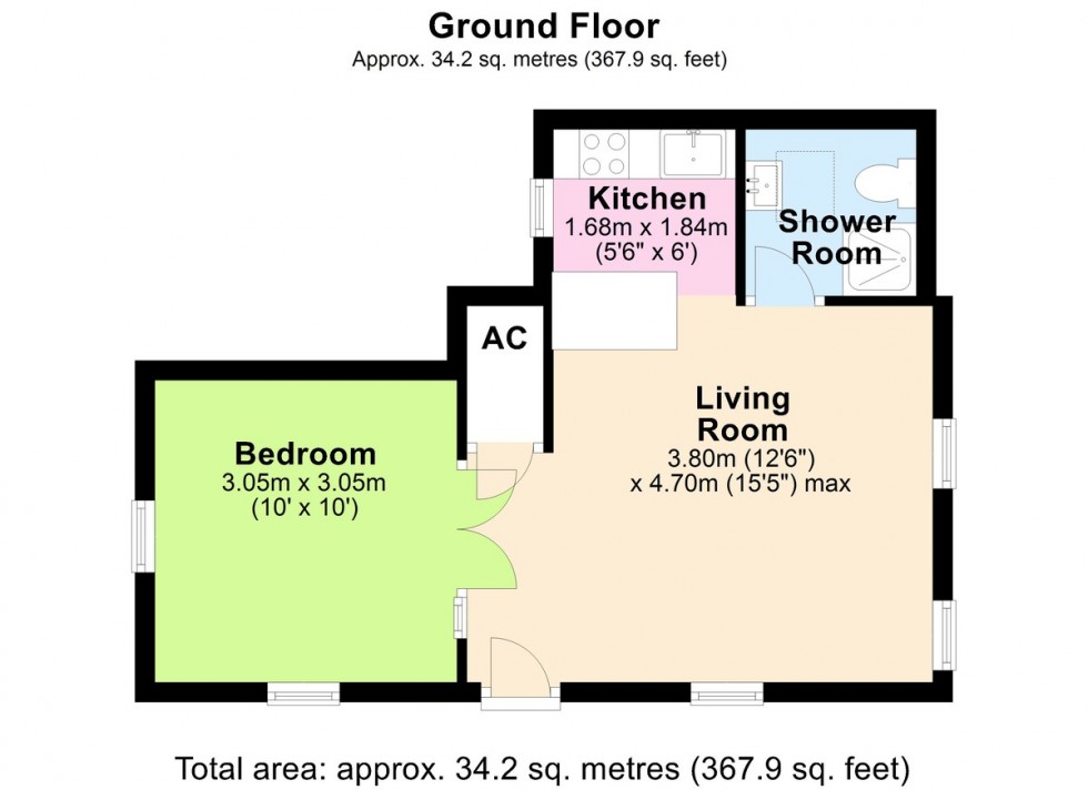 Floorplan for Owls Nest, Wensley, Nr Leyburn