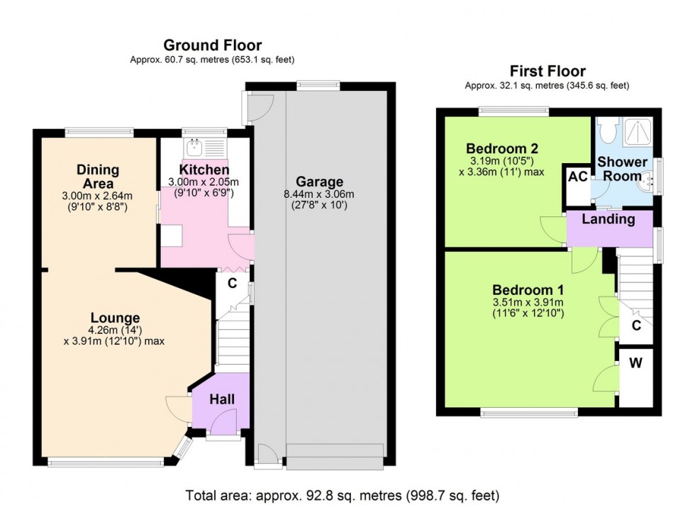 Floorplan for Willow Crescent, Richmond