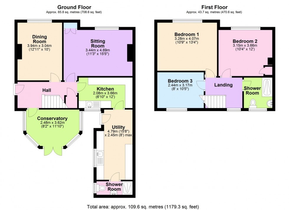 Floorplan for Burneston, Bedale