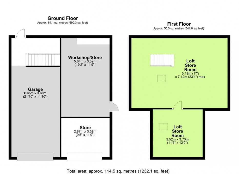 Floorplan for Mallard House, Hartforth, Nr Richmond