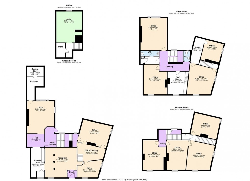 Floorplan for Market Place, Richmond