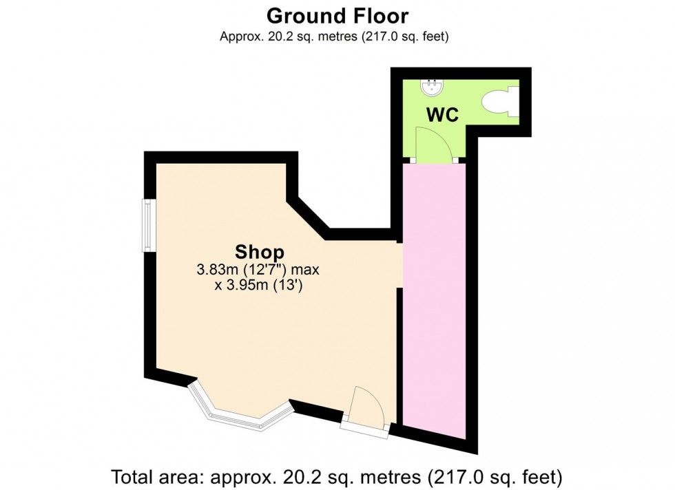 Floorplan for Market Place, Richmond