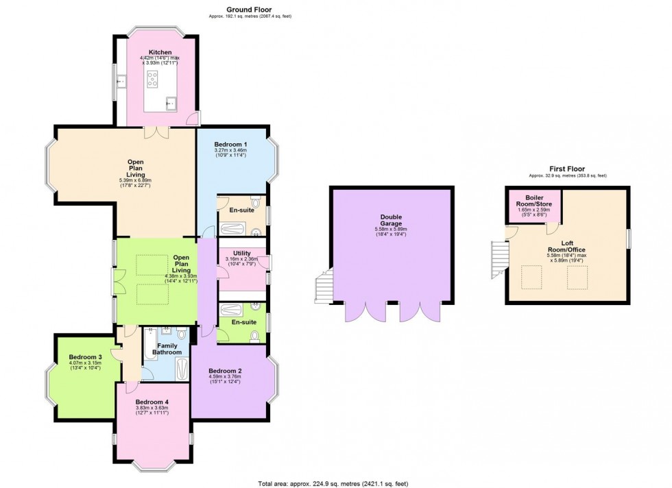 Floorplan for Killerby, Richmond