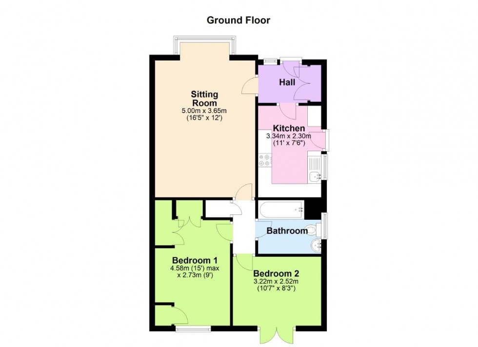 Floorplan for 23 Badger Hill Drive, Aiskew, Bedale