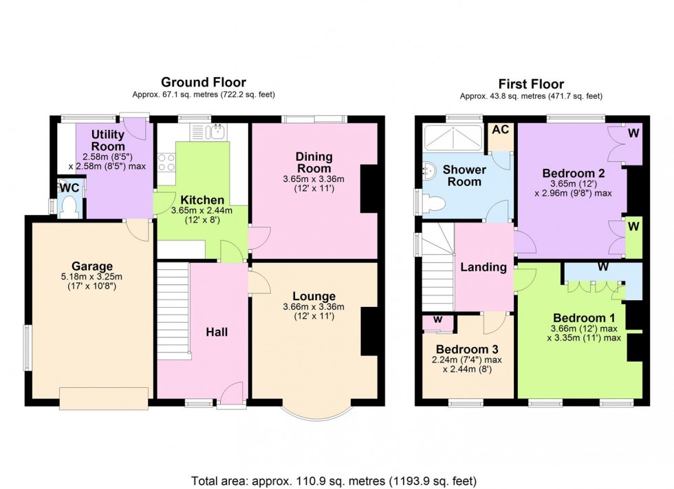 Floorplan for Shawcroft Court, Richmond