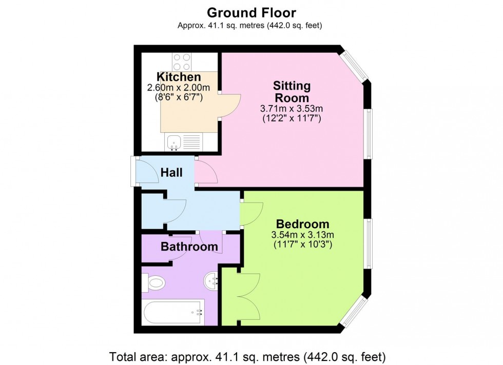 Floorplan for Mowbray Grange, Bedale
