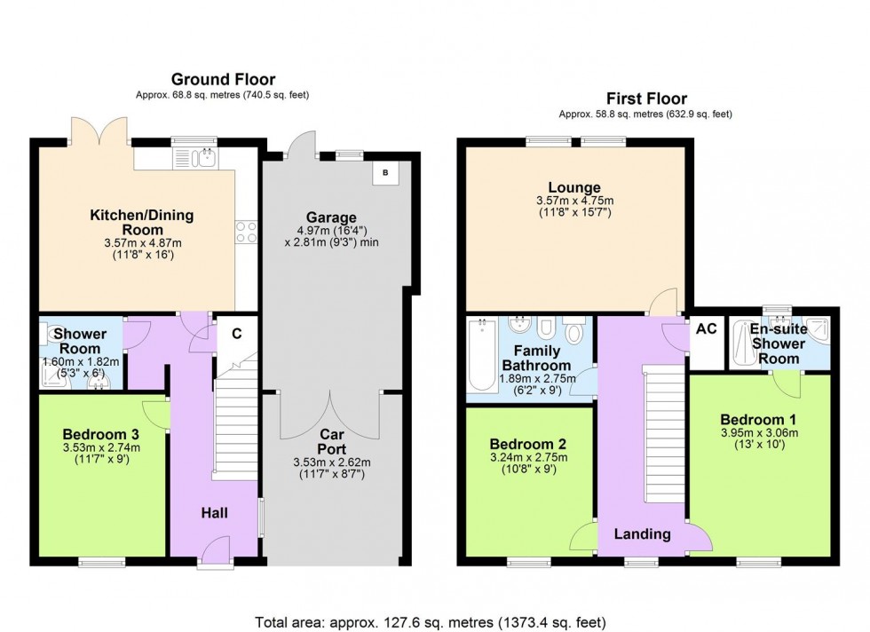 Floorplan for Croft House, Mill Lane, Reeth, Swaledale