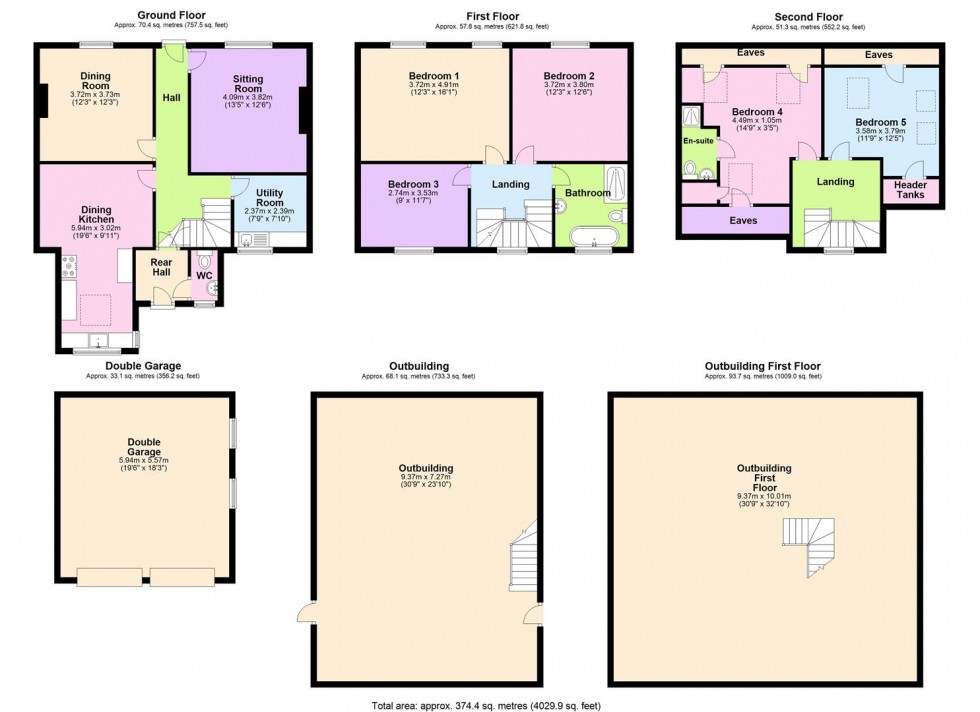 Floorplan for Bedale Road, Aiskew, Bedale