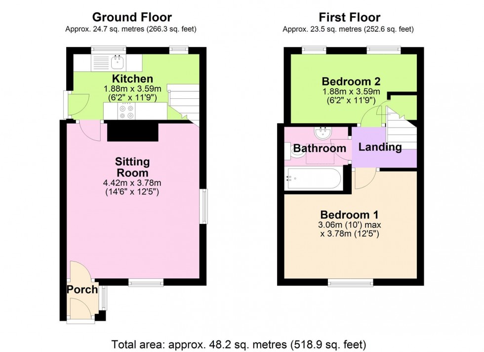 Floorplan for Patrick Brompton, Bedale