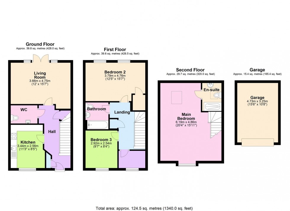 Floorplan for Alvertune Road, Northallerton