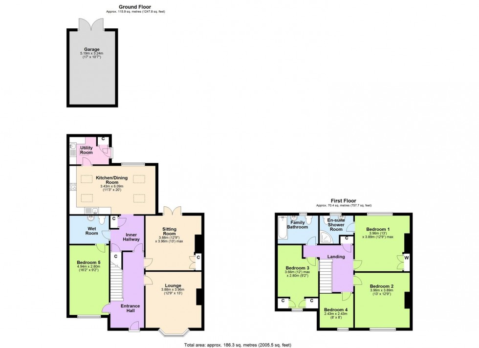 Floorplan for Darlington Road, Richmond