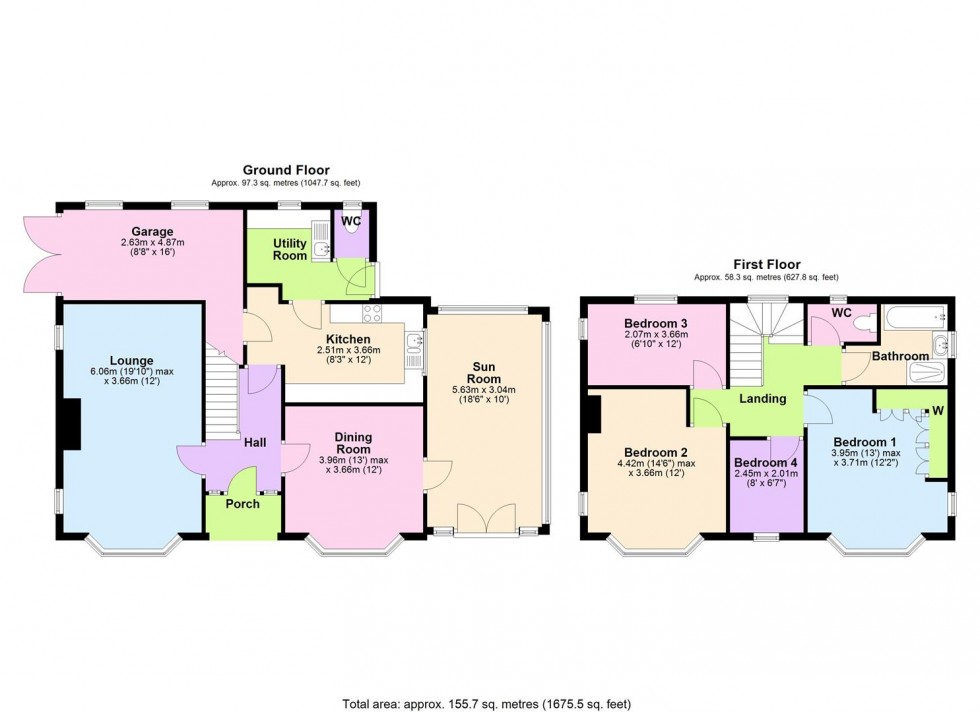 Floorplan for Gallowfields Road, Richmond