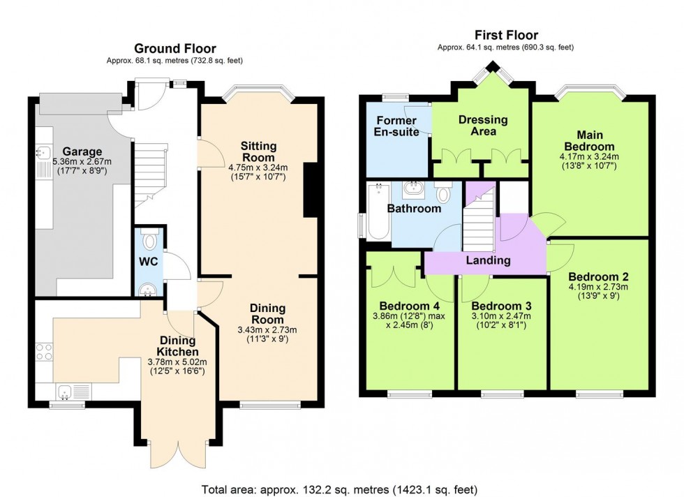 Floorplan for Harbour View, Bedale