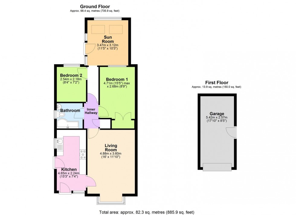 Floorplan for Badger Hill Drive, Aiskew, Bedale