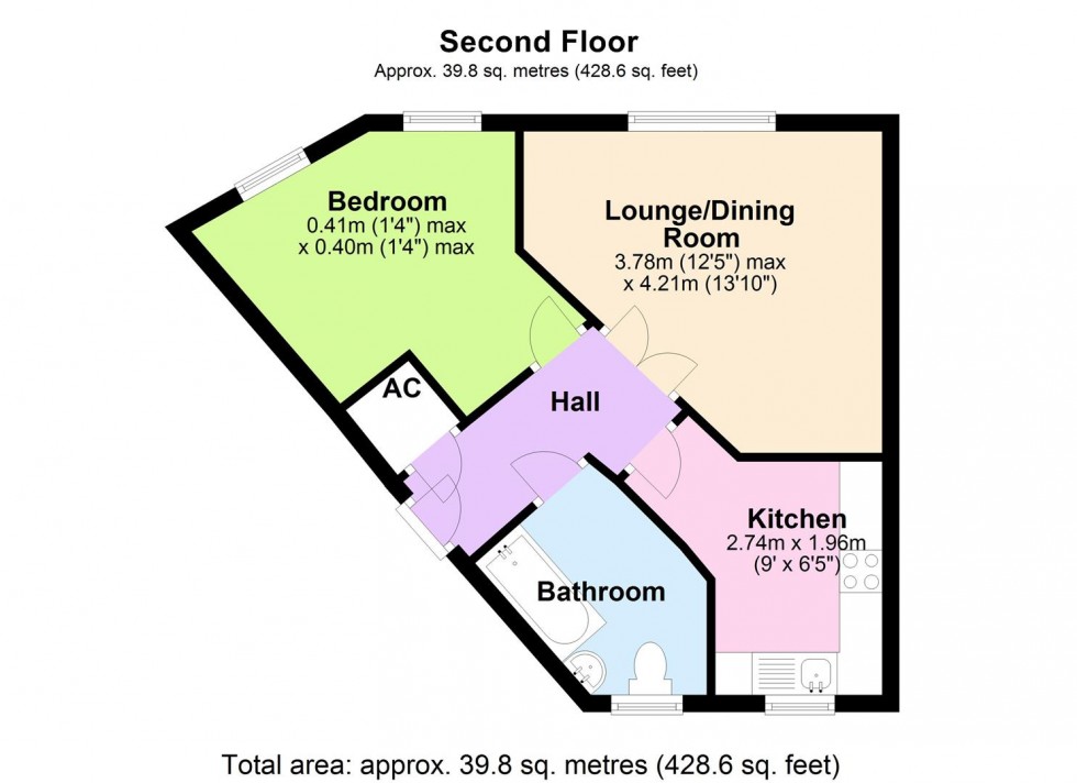 Floorplan for 25 Chepstow Close, Catterick Garrison