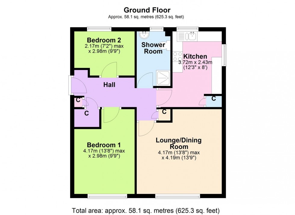 Floorplan for Woodside, Leyburn
