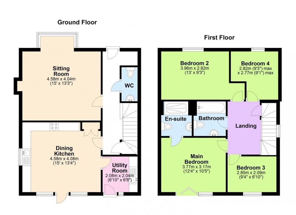 Floorplan for Hackforth Road, Little Crakehall