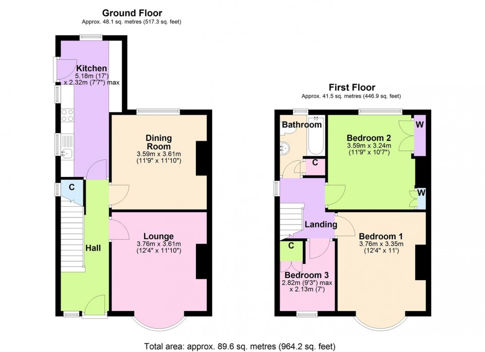 Floorplan for Pirie, 7 The Busks, Leyburn Road, Middleham