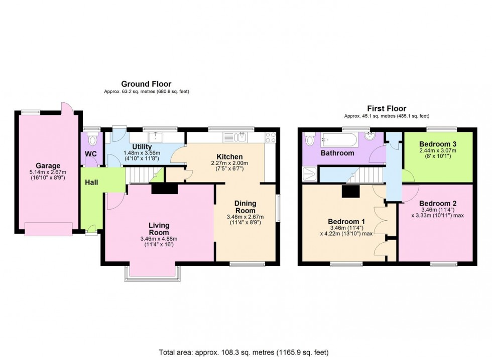 Floorplan for Station Lane, Morton On Swale, Northallerton