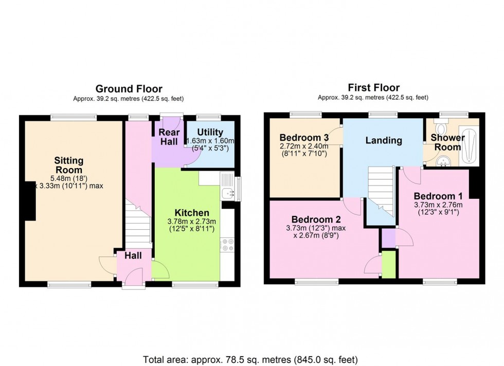 Floorplan for Low Street, Leeming Bar