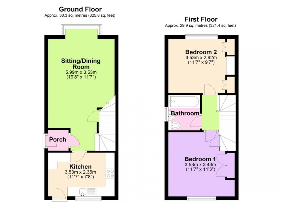 Floorplan for 11 Stapleton Close, Bedale