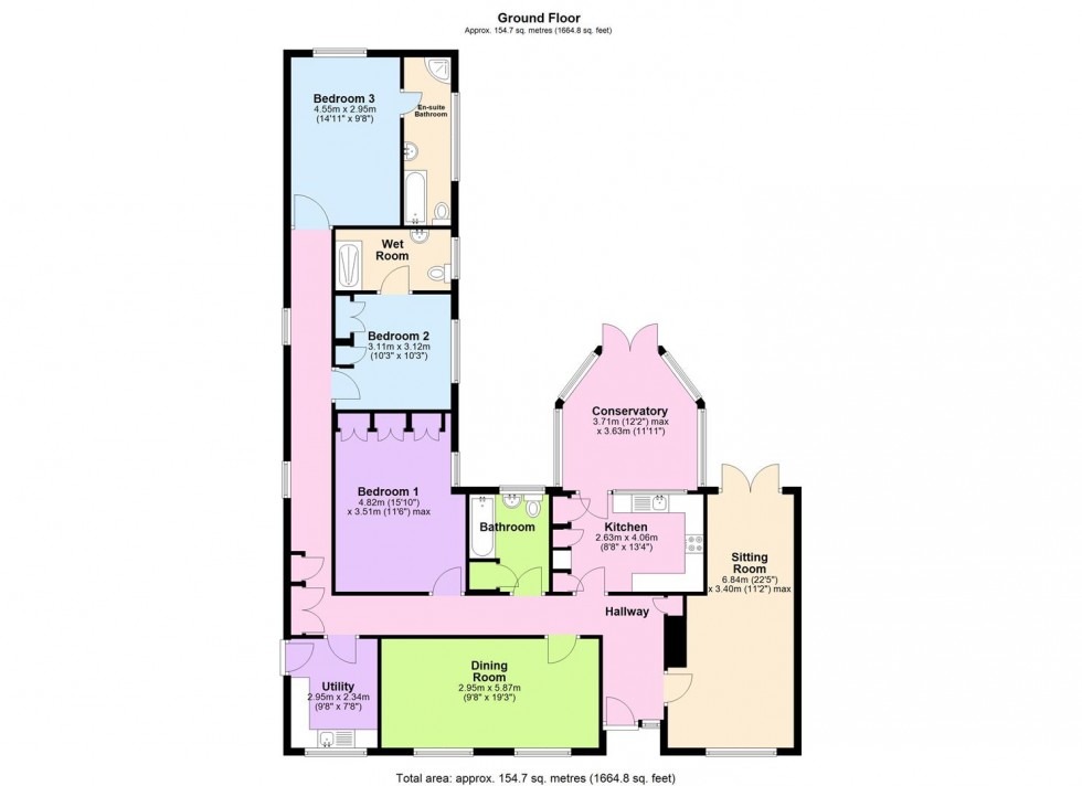 Floorplan for Little Crakehall, Bedale