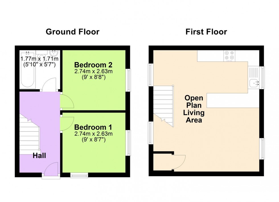 Floorplan for 8 Emgate, Bedale