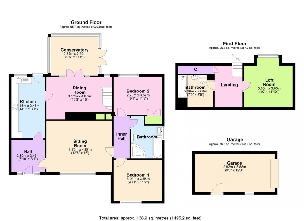 Floorplan for 33 Northallerton Road, Leeming Bar