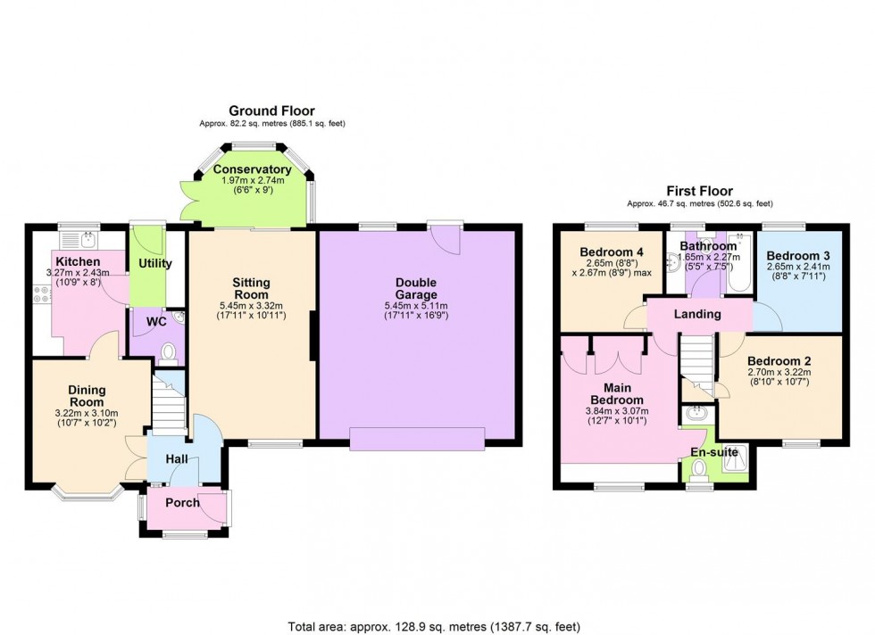 Floorplan for Village Fold, Kirkby Fleetham, Northallerton