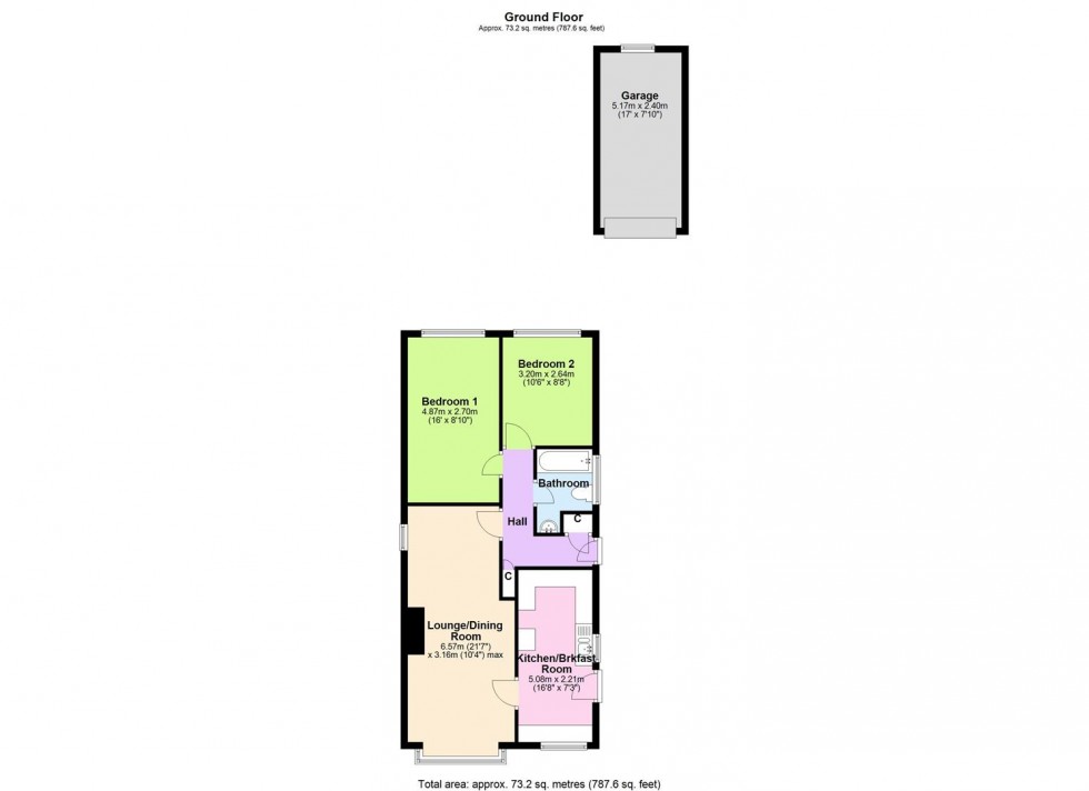 Floorplan for Mallard Road, Scotton, Catterick Garrison