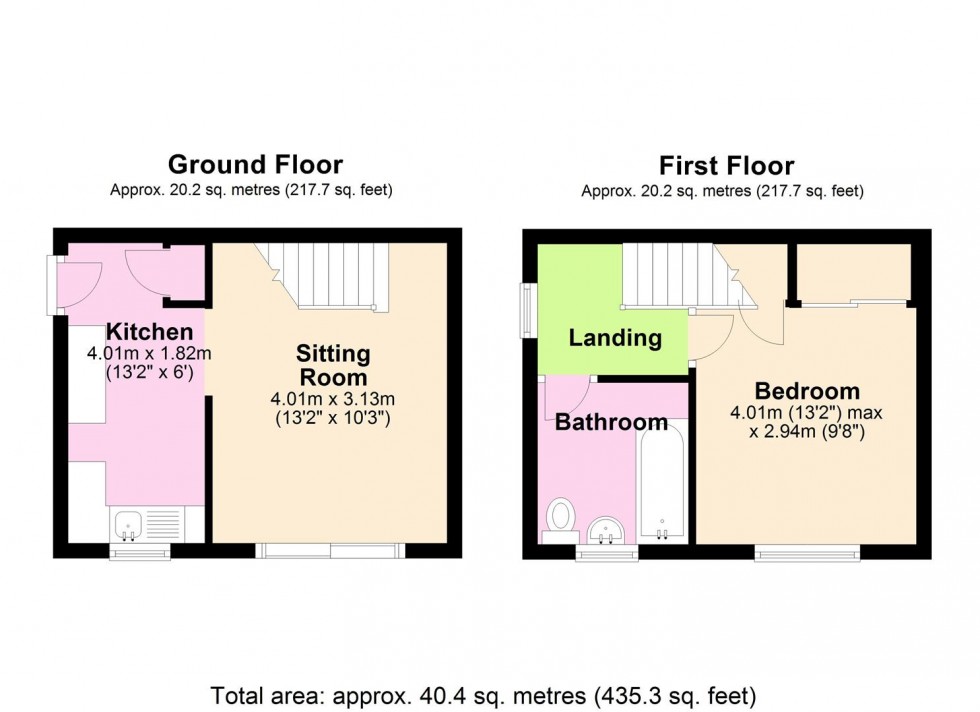 Floorplan for Beresford Close, Bedale