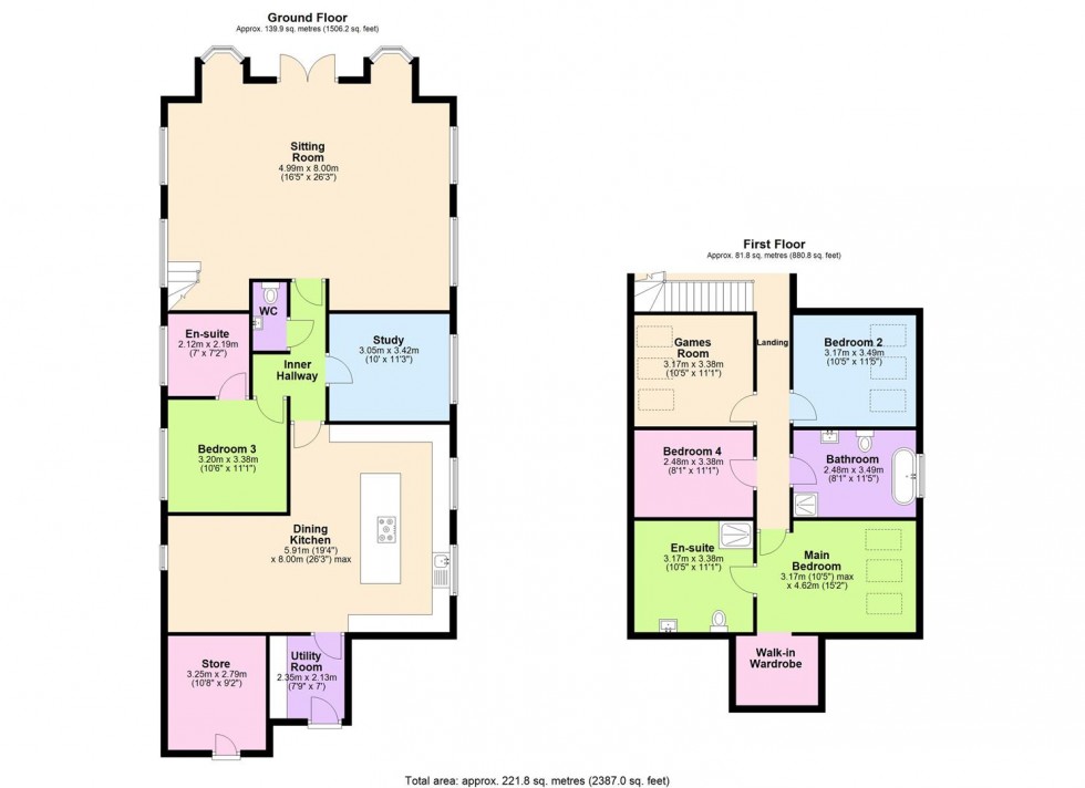 Floorplan for Bedale Road, Aiskew, Bedale