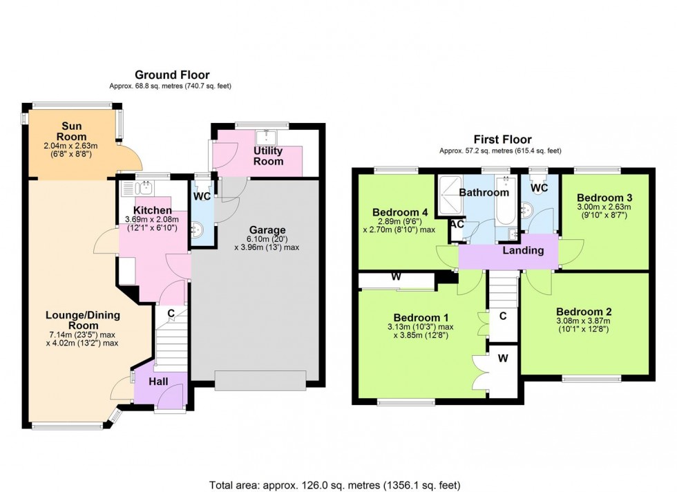 Floorplan for Laburnum Grove, Richmond