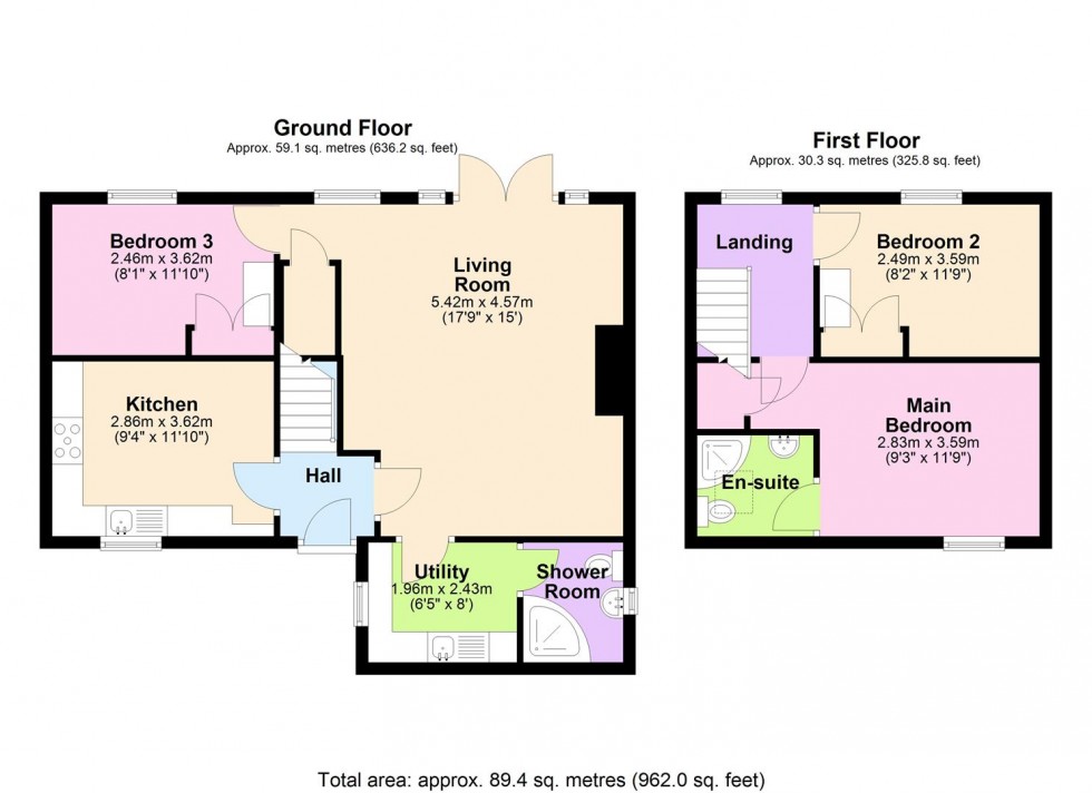 Floorplan for The Croft , 34 Bedale Road, Aiskew