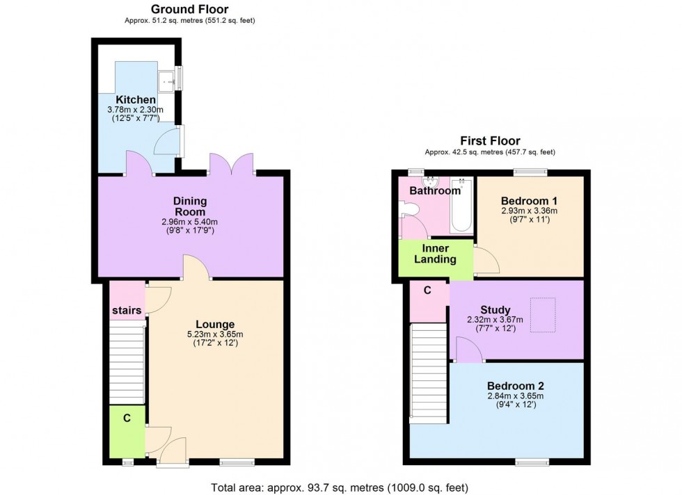 Floorplan for Richmond Road, Brompton On Swale, Nr Richmond