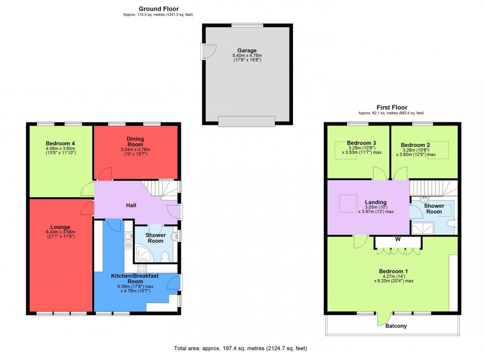 Floorplan for Whitefields Drive, Richmond
