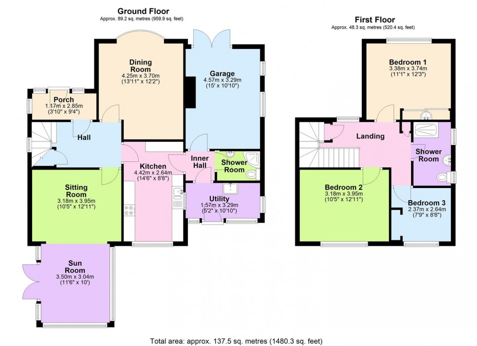 Floorplan for Masham Road, Bedale