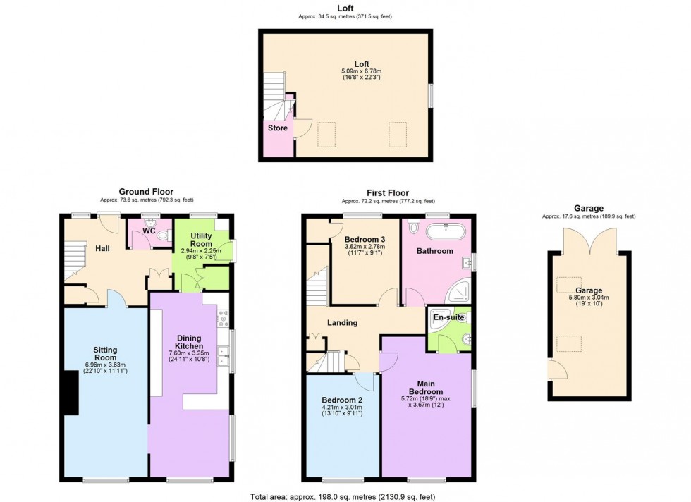 Floorplan for Londonderry, Northallerton