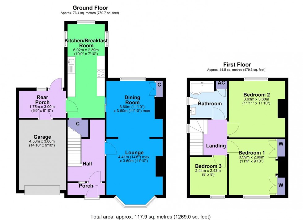 Floorplan for Station Road, Brompton On Swale, Nr Richmond