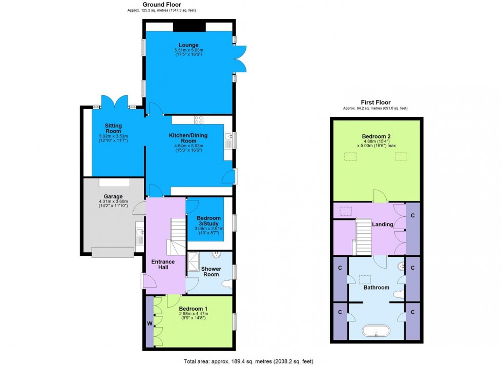 Floorplan for Maedowfield Lodge, 10 Kilton Court, Aldbrough St. John