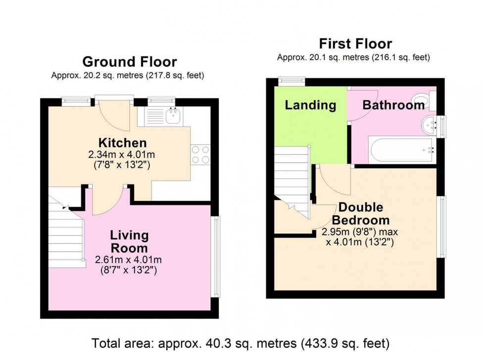 Floorplan for Stapleton Close, Bedale