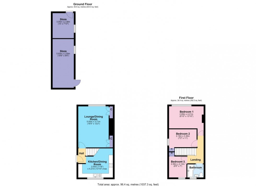 Floorplan for Linton Rise, Catterick Garrison