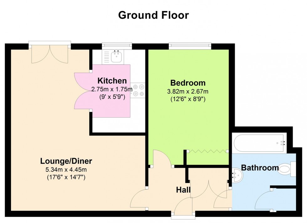 Floorplan for Greendale Court, Bedale, North Yorkshire